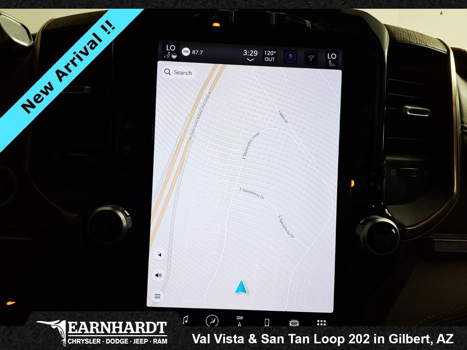 Used 2024 Bright White Clearcoat Ram Longhorn image 18