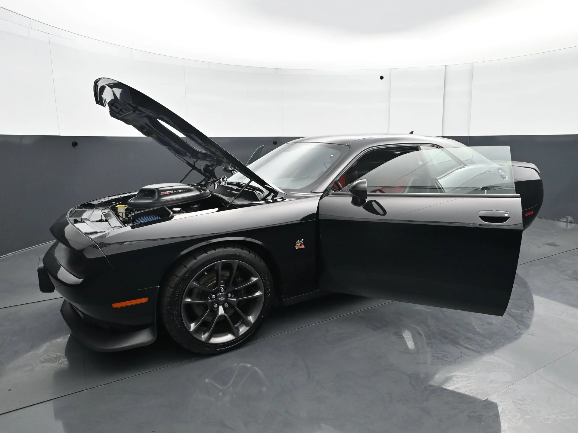 Used 2021 Pitch Black Clearcoat Dodge R/T Scat Pack image 32