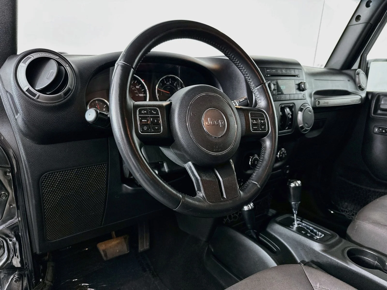 Used 2017 Black Clearcoat Jeep Unlimited Sport image 10