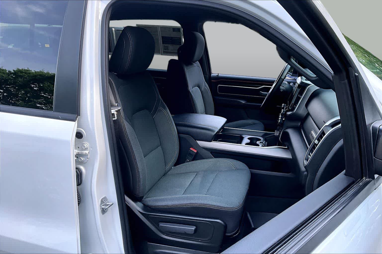 Used 2022 Bright White Clearcoat Ram Big Horn image 8