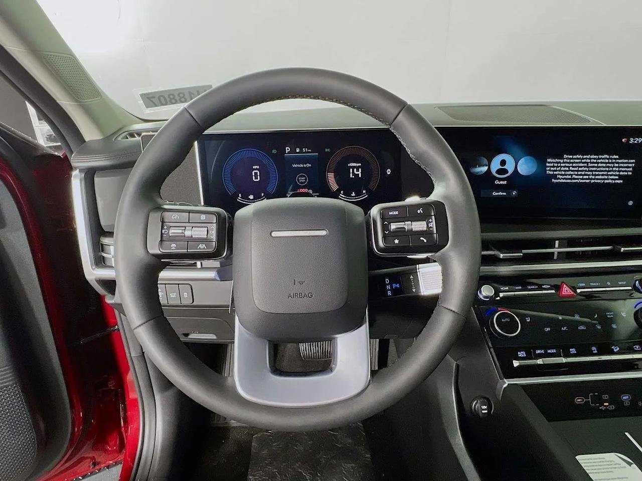New 2026 Ultimate Red Hyundai SEL AWD image 8