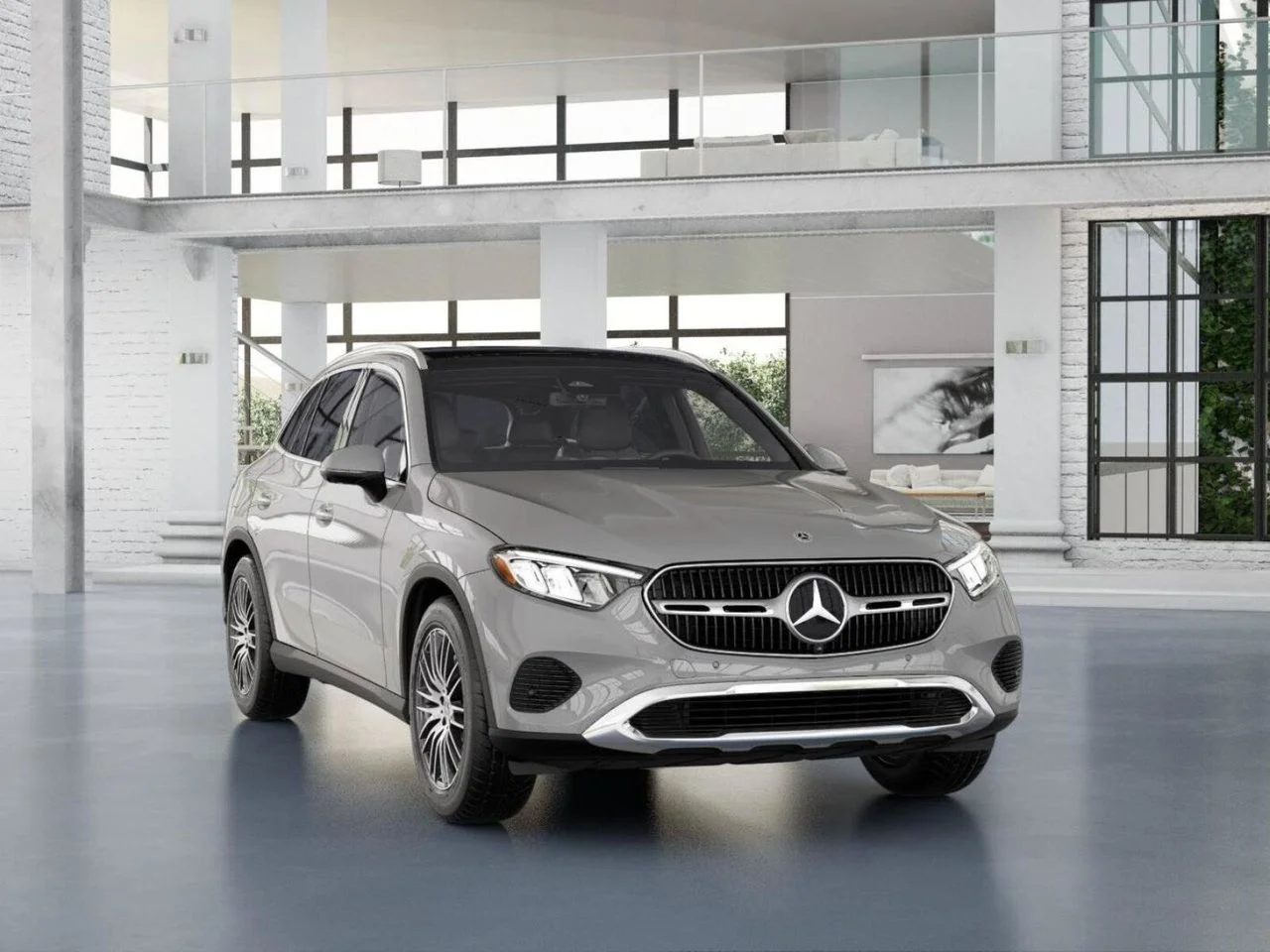 New 2027 MANUFAKTUR Alpine Grey Mercedes-Benz GLC 300 image 9
