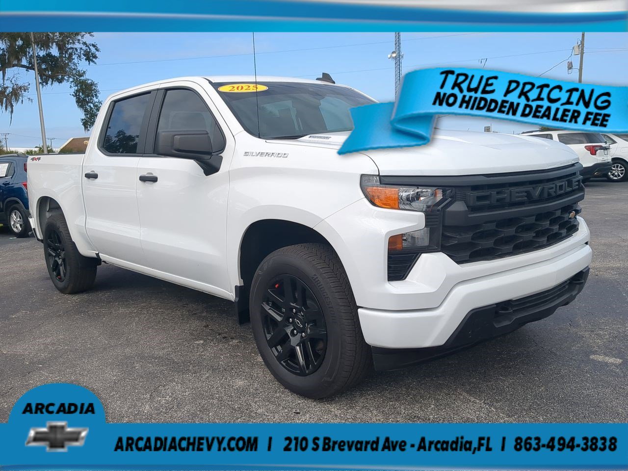 Used 2025 Summit White Chevrolet Custom image 2