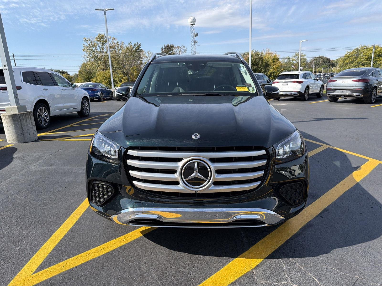 Used 2024 Emerald Green Metallic Mercedes-Benz GLS 450 image 8