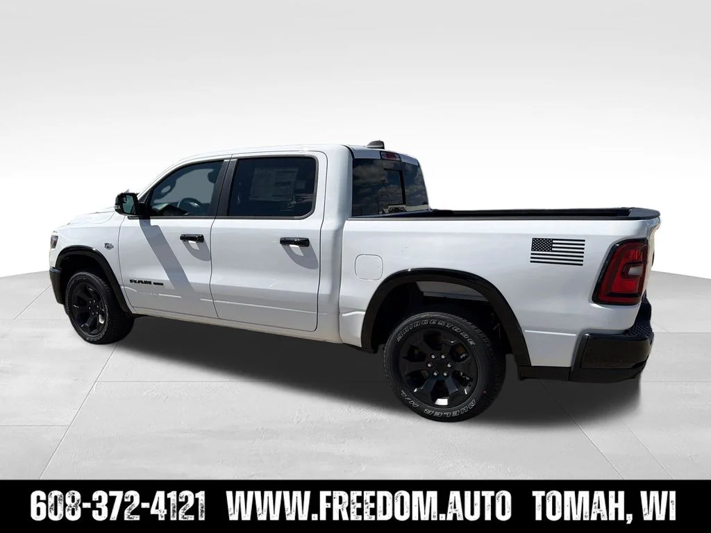 New 2026 Bright White Clear-Coat Exterior Paint RAM Big Horn/Lone Star image 4