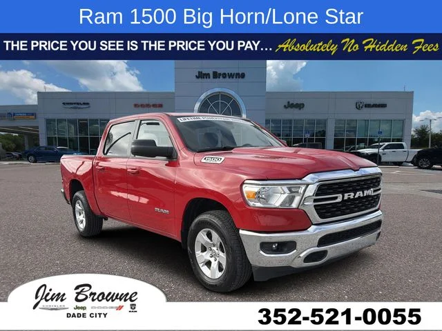Used 2022 Red Ram Big Horn/Lone Star image 1