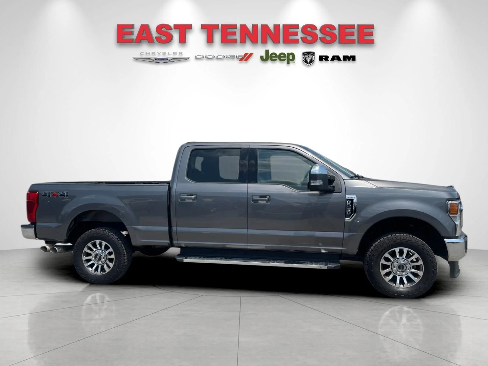 Used 2021 Gray Ford Lariat image 2