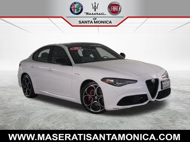 Certified Used 2022 White Alfa Romeo Veloce image 1