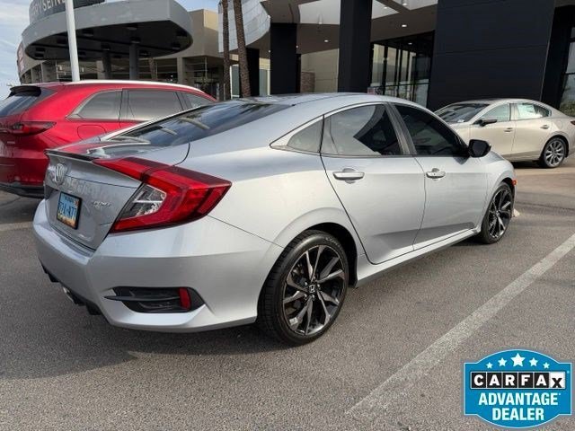 Used 2019 Lunar Silver Metallic Honda Sport image 4