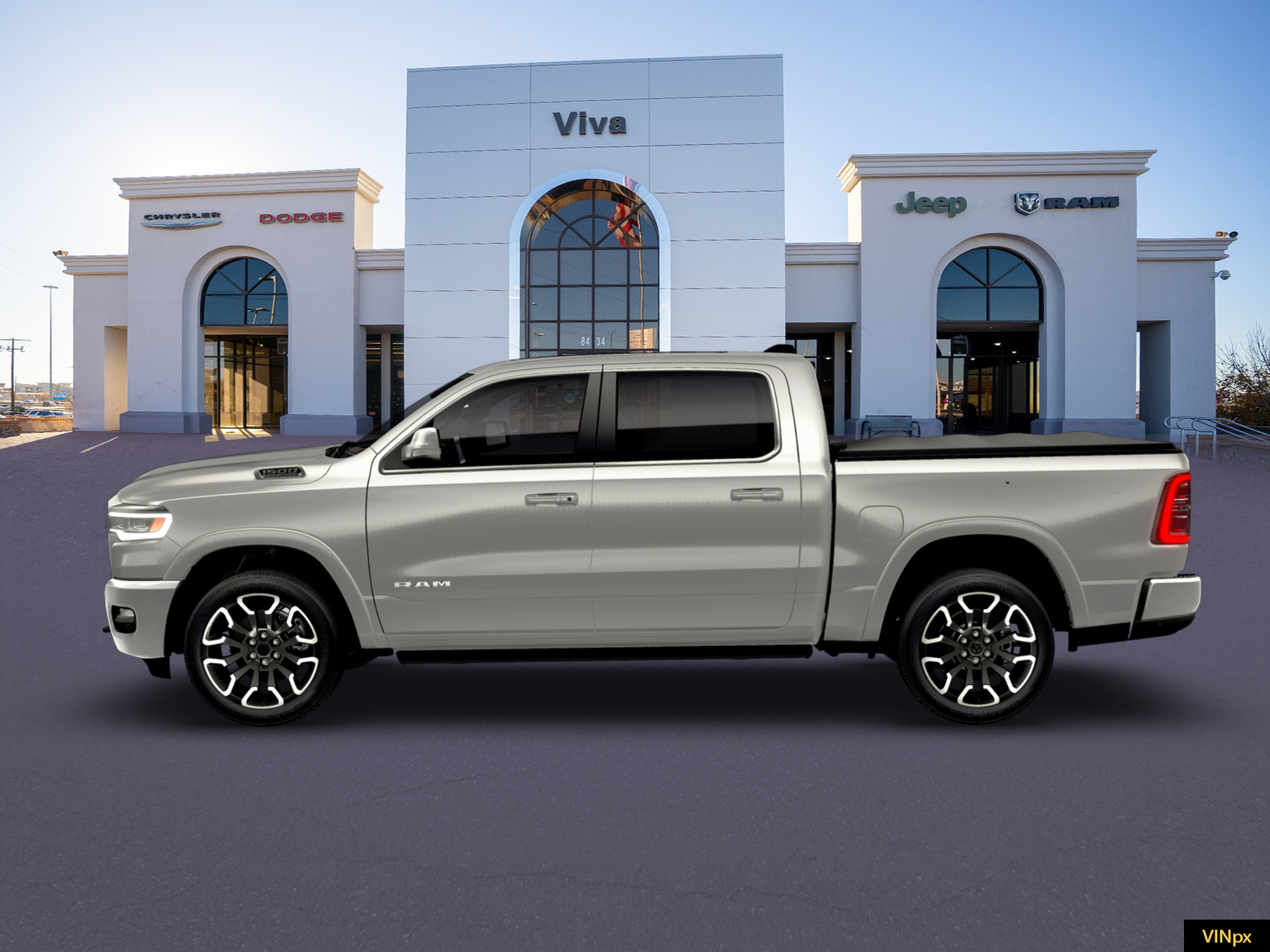 New 2026 Silver Zynith Exterior Paint RAM Limited image 3