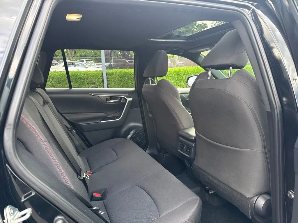 Used 2022 Midnight Black Metallic Toyota SE image 24