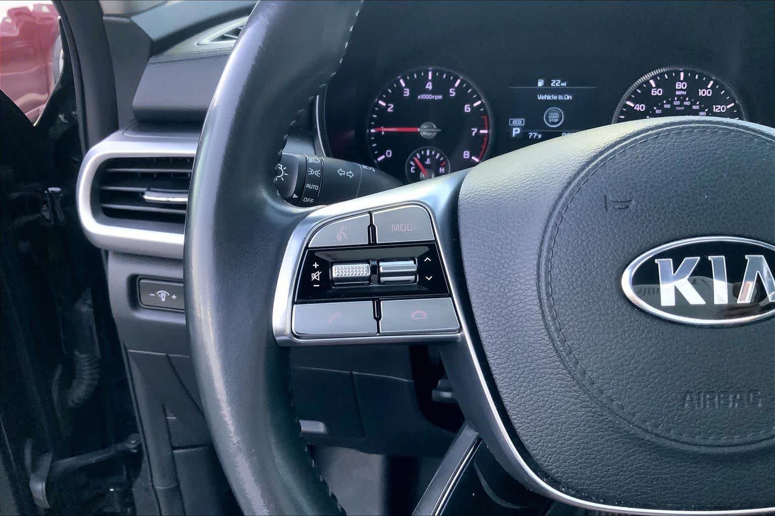 Used 2020 Ebony Black Kia LX image 23