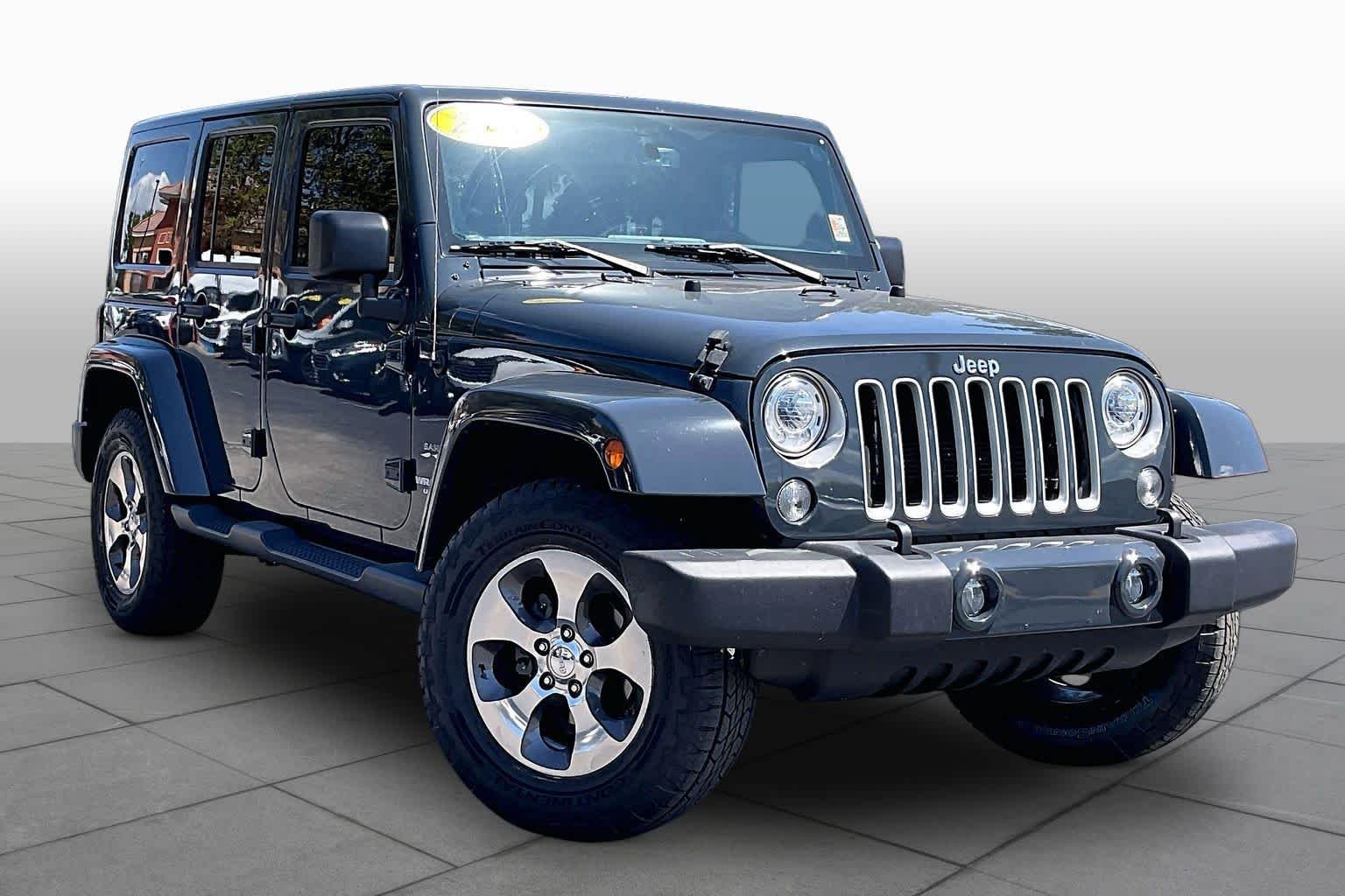 Used 2017 Rhino Clearcoat Jeep Sahara image 3
