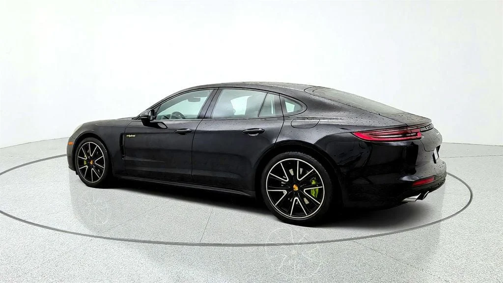 Used 2018 Jet Black Metallic Porsche 4 E-Hybrid w/ Premium Pkg Plus & 21