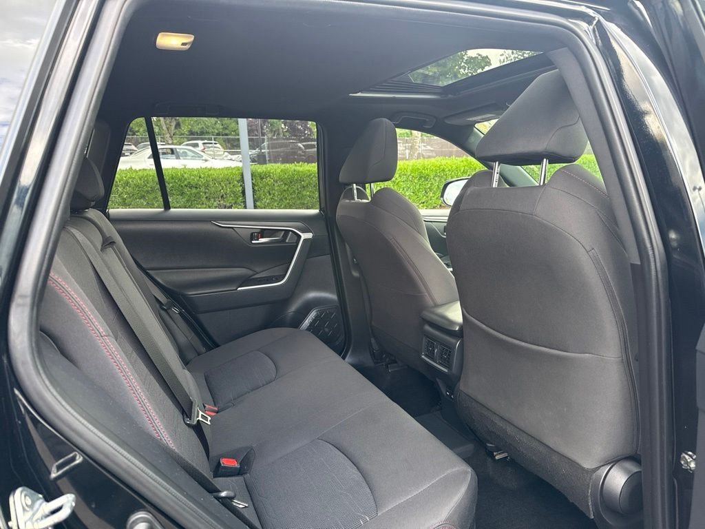 Used 2022 Midnight Black Metallic Toyota SE image 24