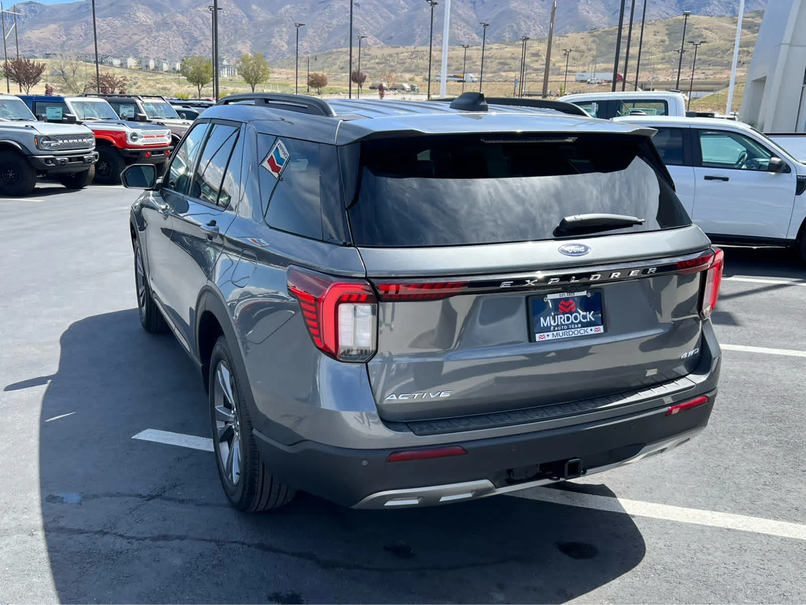 New 2026 Carbonized Gray Metallic Ford Active image 10