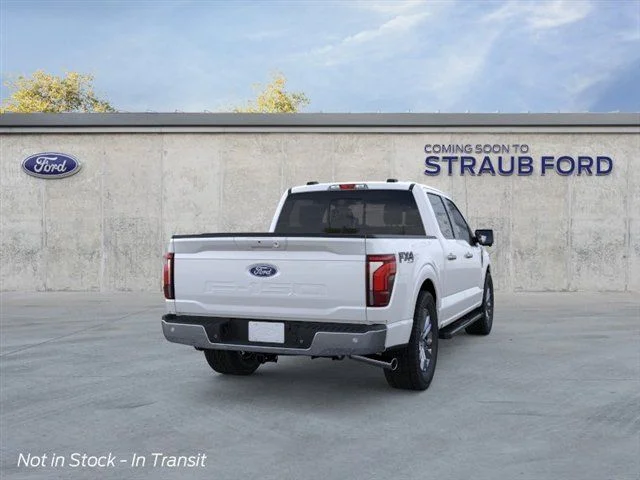 New 2026 Star White Metallic Tri-Coat Ford Lariat® image 8
