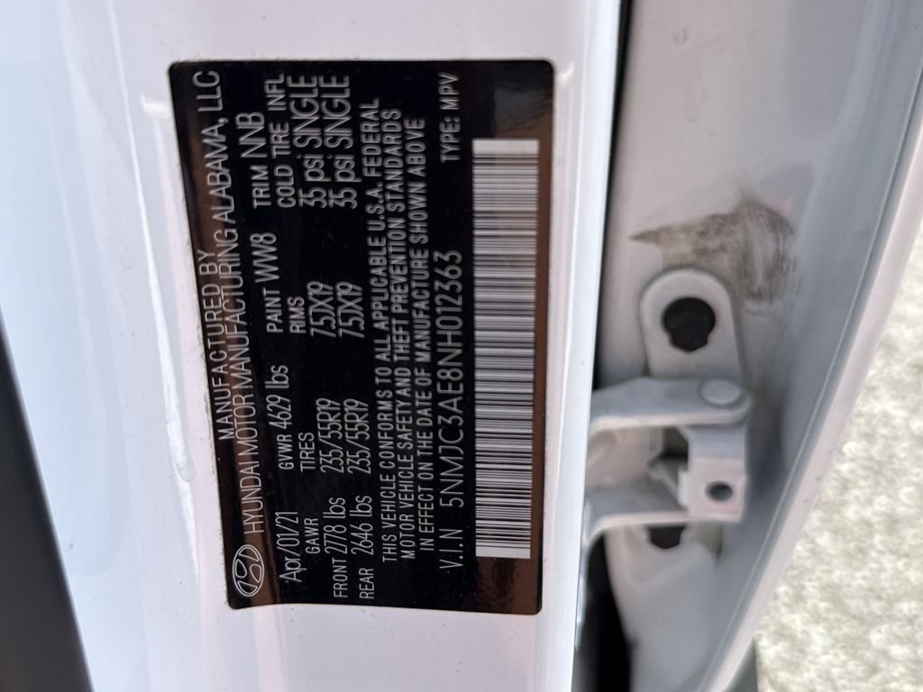 Used 2022 Quartz White Hyundai SEL image 38