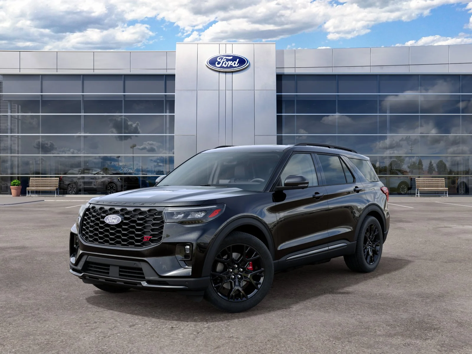 New 2027 Agate Black Metallic Ford ST image 25