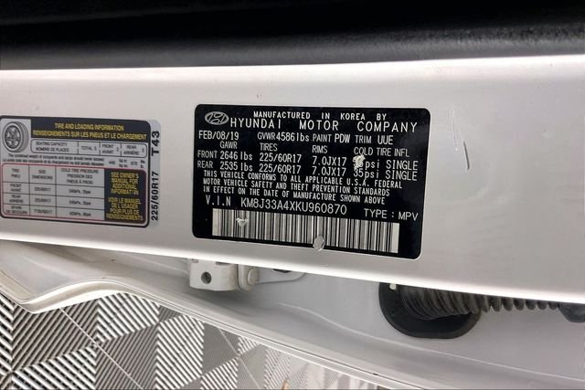 Used 2019 White Hyundai Value image 4