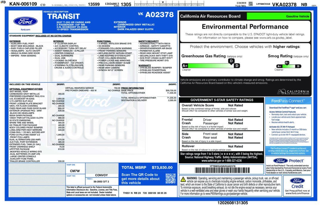 New 2027 Carbonized Gray Metallic Ford  image 11
