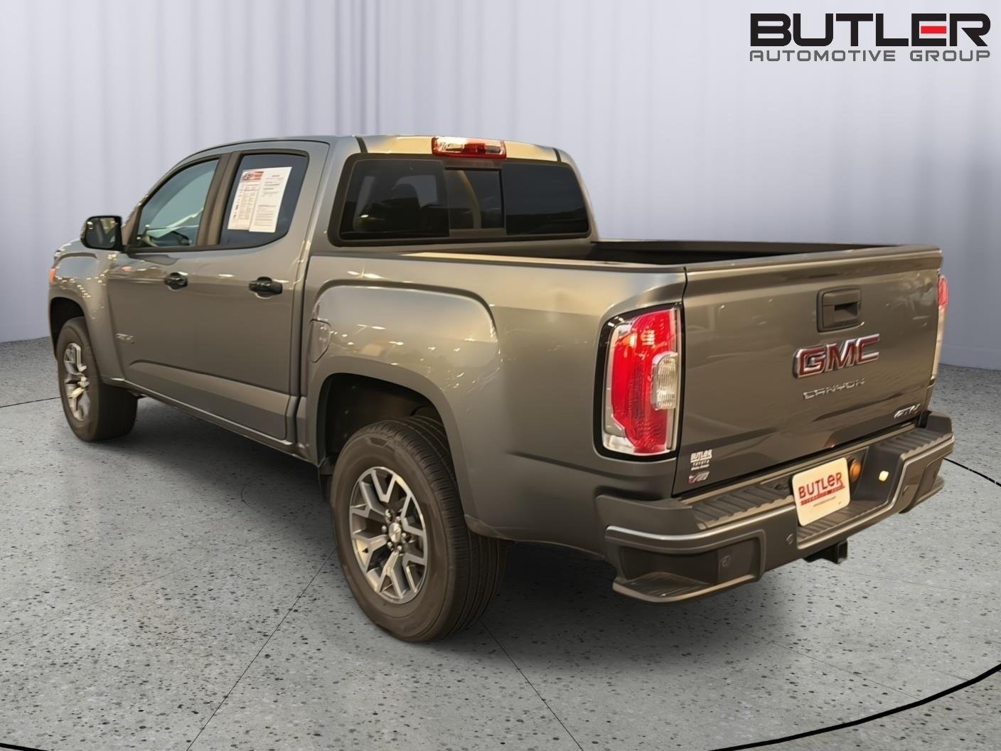Used 2021 Satin Steel Metallic GMC 4WD AT4 w/Leather image 4