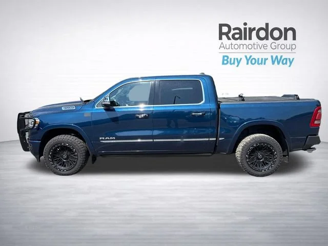 Used 2021 Patriot Blue Pearlcoat Ram Limited image 7