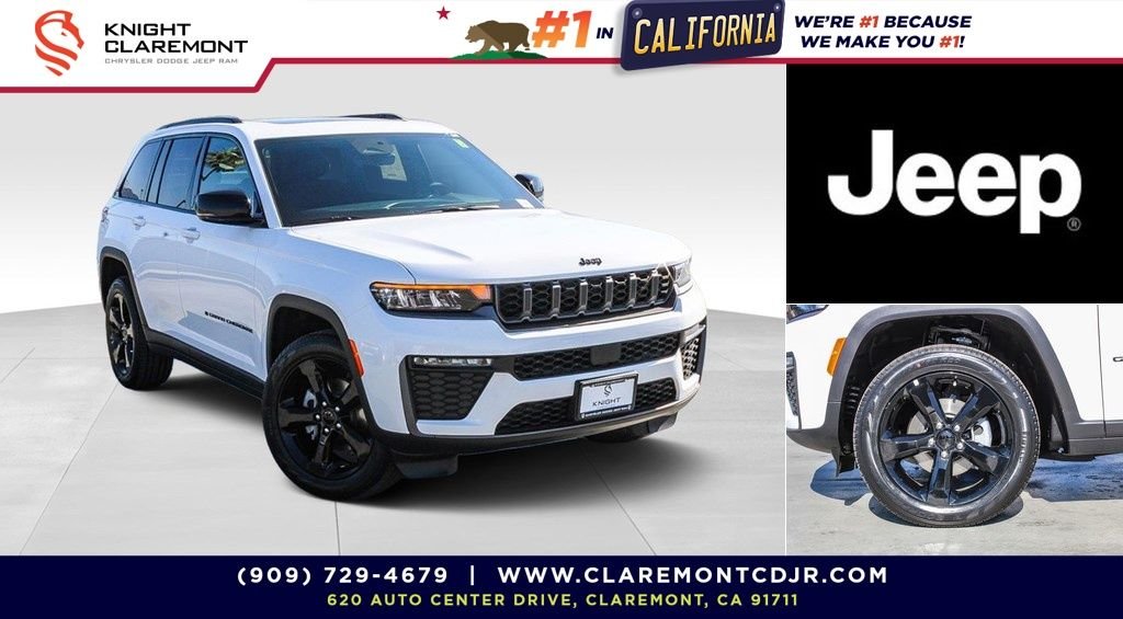 New 2026 Bright White Clearcoat Jeep Limited image 1