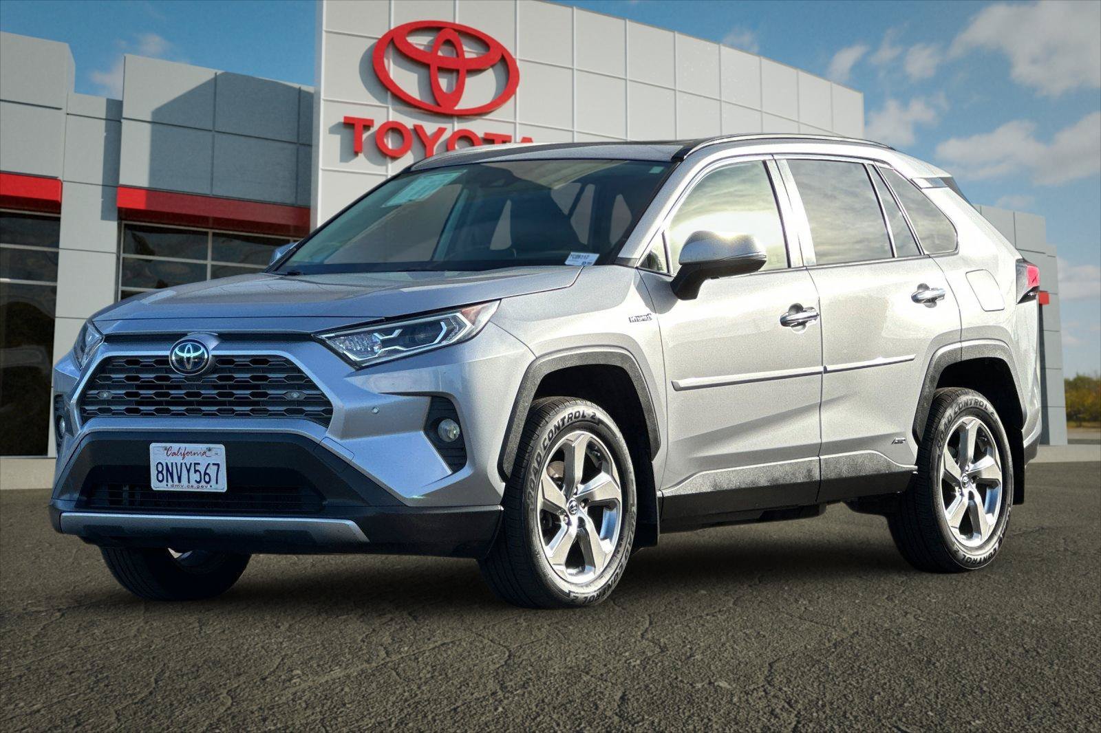 Certified Used 2019 Silver Sky Metallic Toyota Hybrid Limited image 7