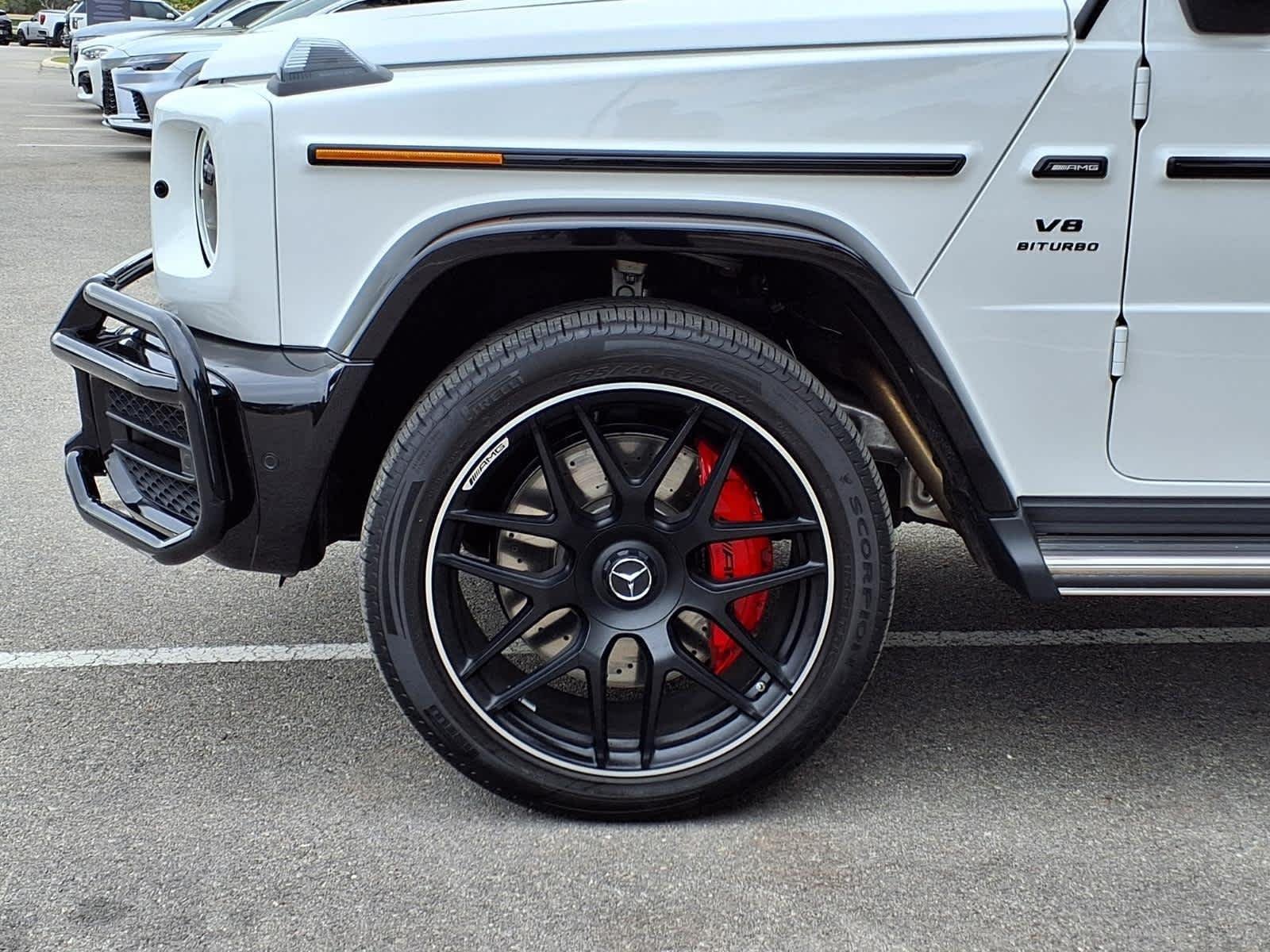 Used 2024 MANUFAKTUR Moonlight White Metallic Mercedes-Benz AMG® G 63 image 7