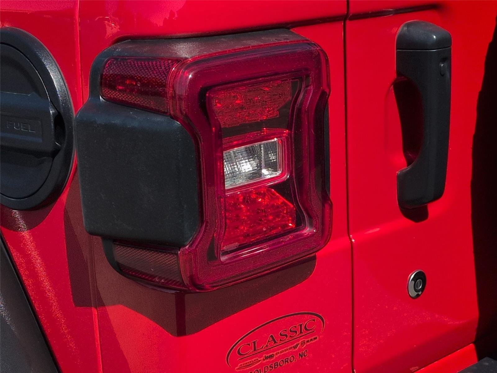 Used 2020 Firecracker Red Clearcoat Jeep North Edition image 12