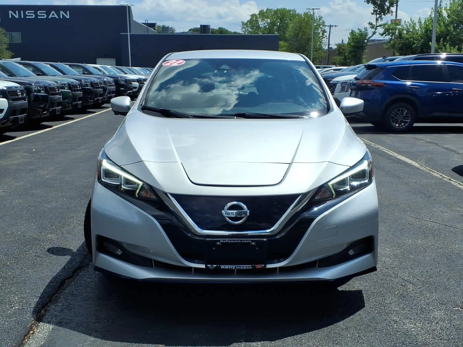 Certified 2022 Nissan LEAF SV Plus with VIN 1N4BZ1CV1NC562089 for sale in Woburn, MA