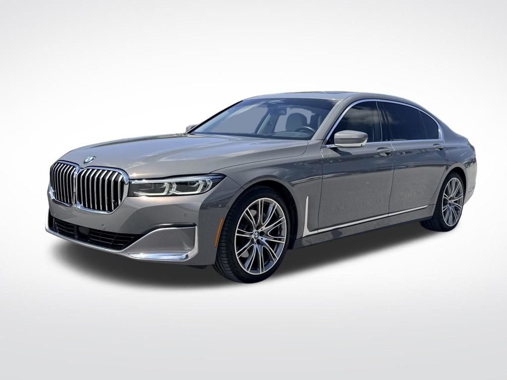 Used 2021 Gray BMW 740i image 2