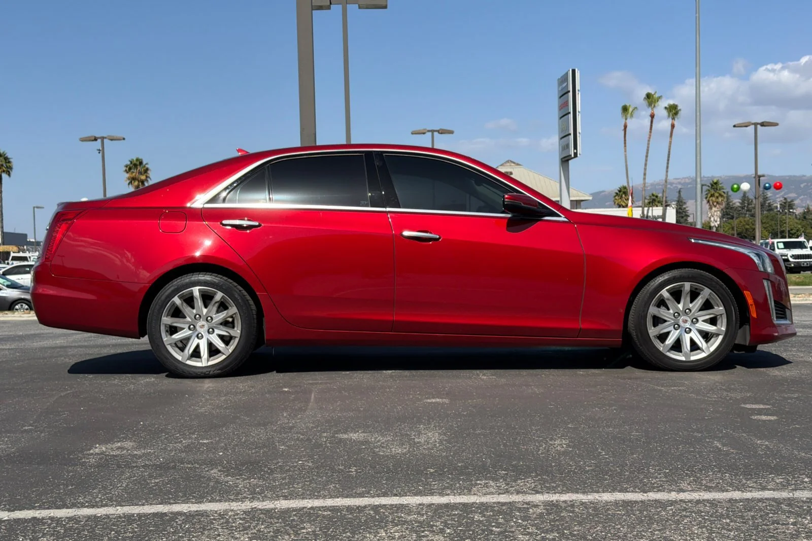 Used 2014 Red Cadillac 3.6L Luxury image 3