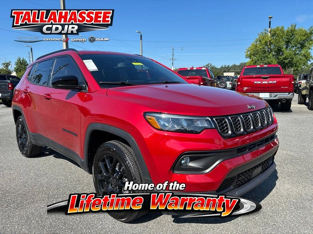 New 2026 Red Hot Pearlcoat Jeep Latitude image 1