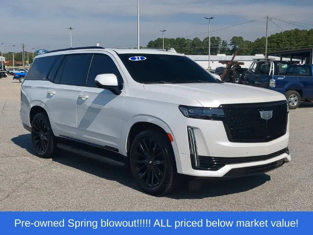Used 2021 White Cadillac Sport Platinum image 15