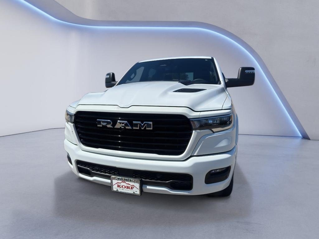 Used 2025 Bright White Clearcoat Ram Laramie image 3