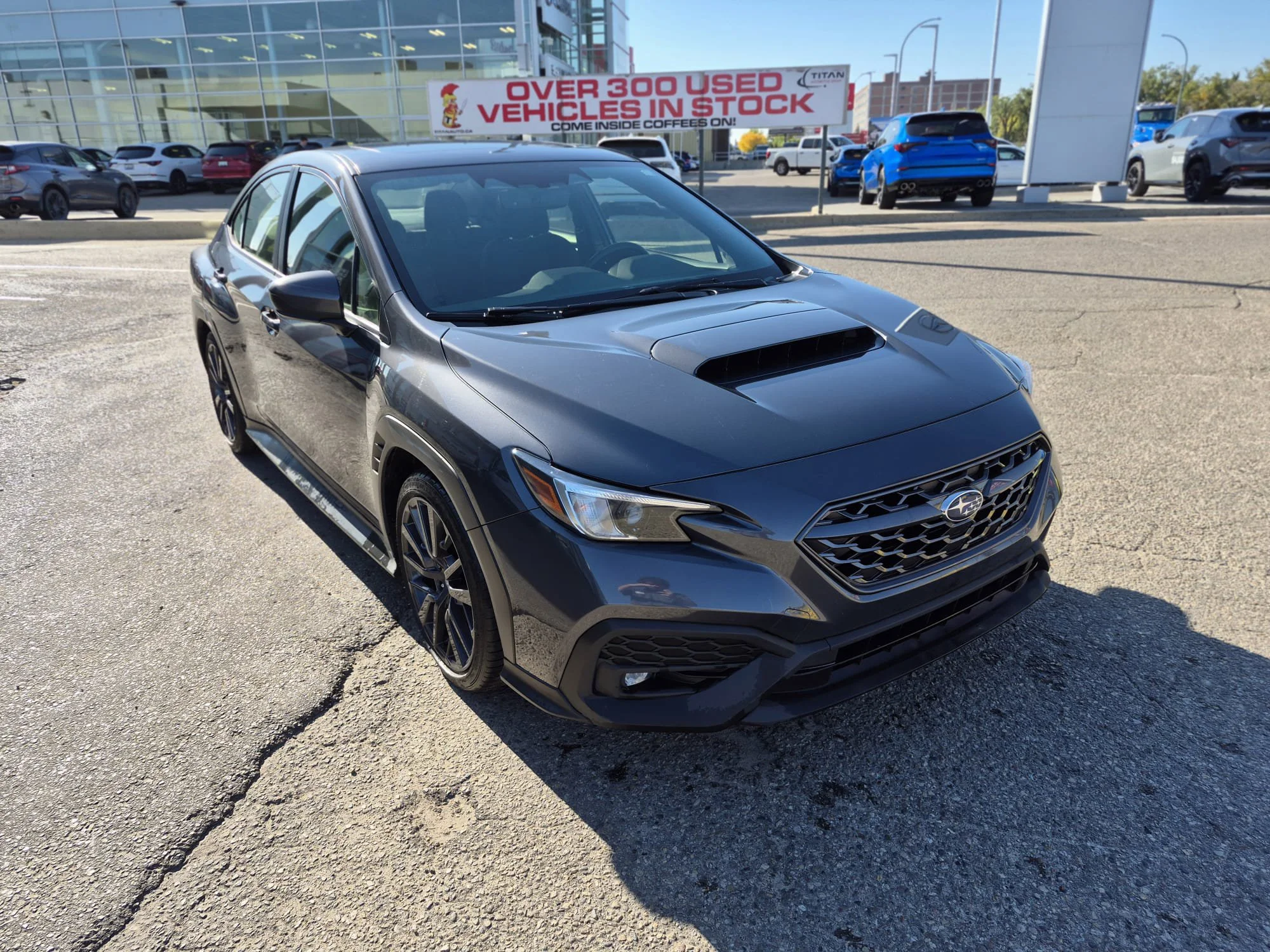 Certified Used 2024 Magnetite Grey Metallic Subaru Sport AWD*271HP!! | 6spd Manual | Magnetite Grey | Htd Seats | Sunroof | CarPlay | Adaptive Cruise image 5
