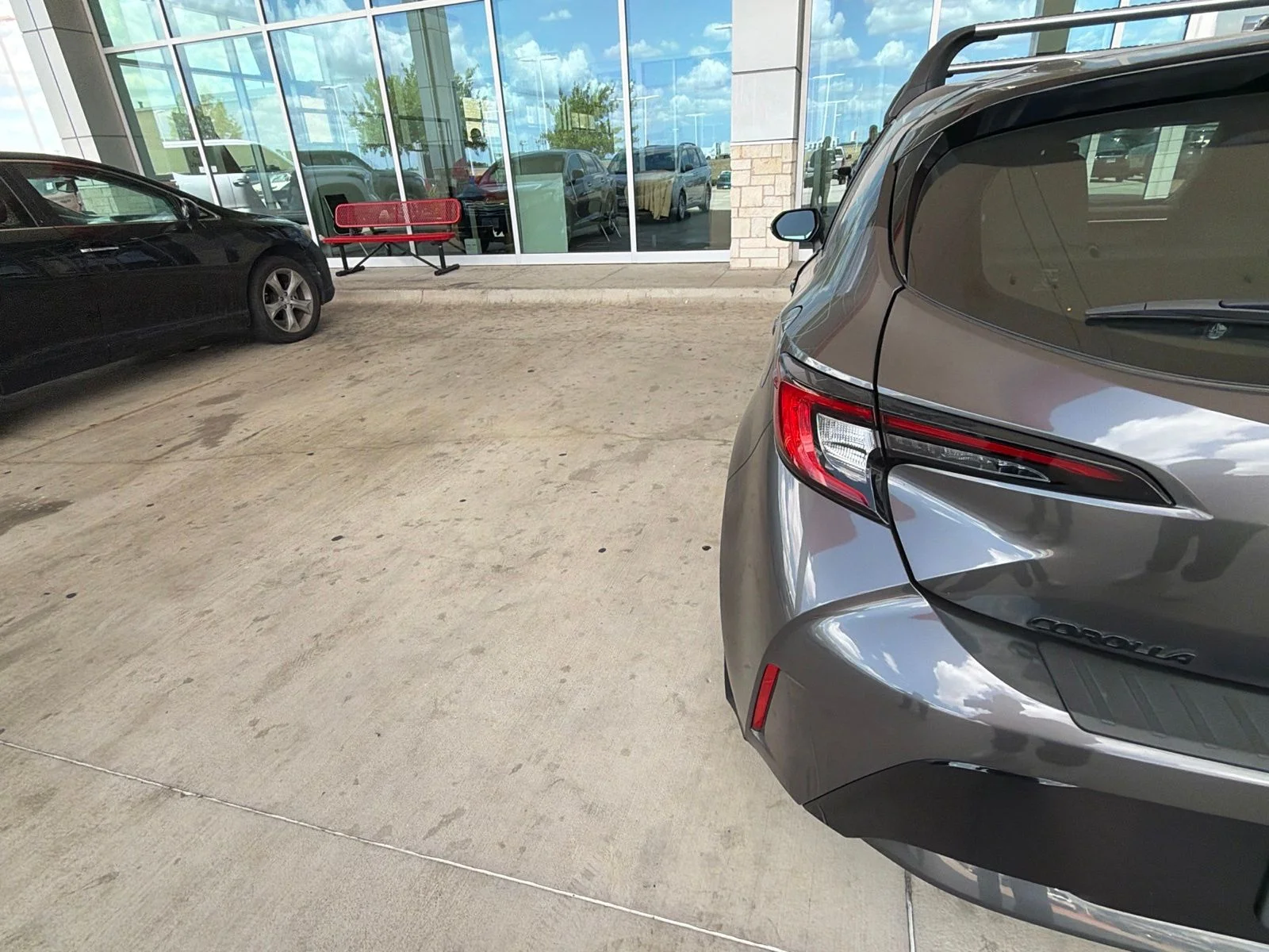Used 2024 Gray Toyota SE image 7