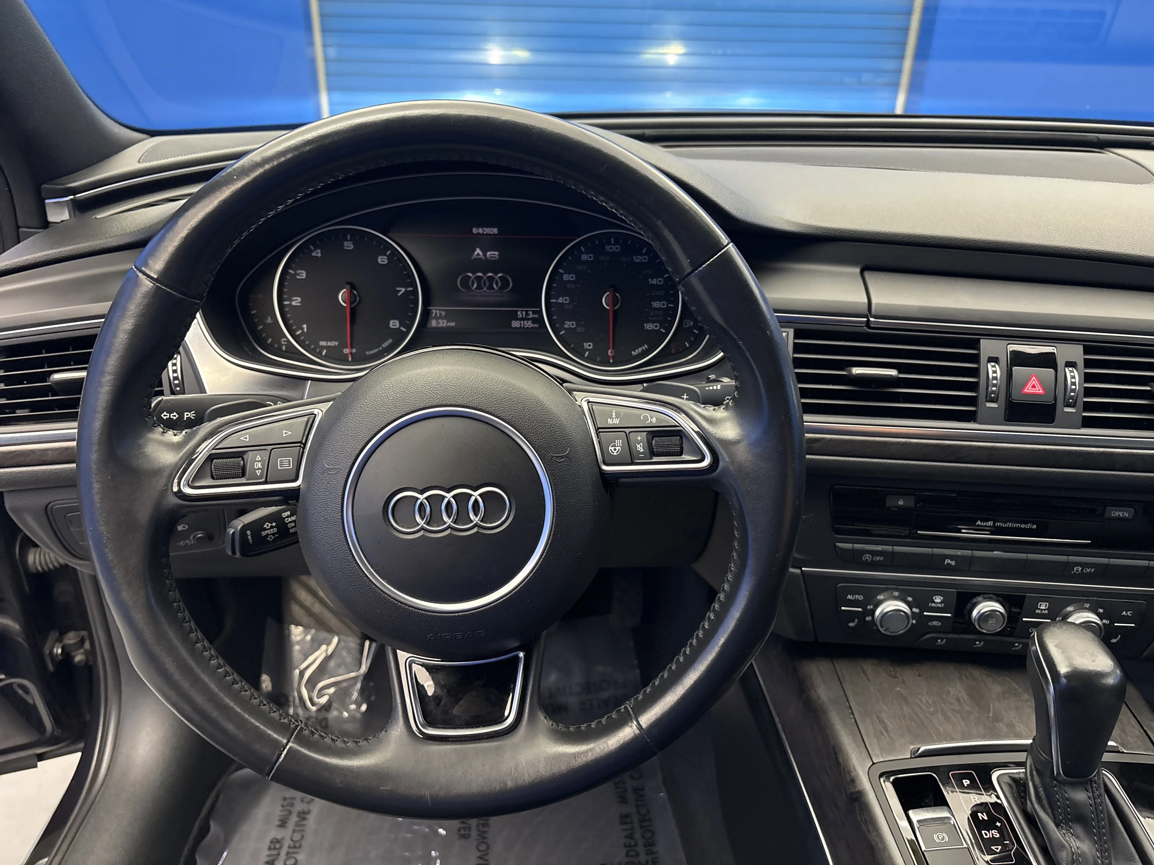 Used 2018 Moonlight Blue Metallic Audi Premium image 14