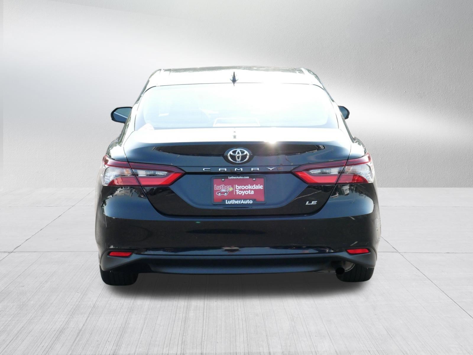 Certified Used 2023 MIDNIGHT BLACK METAL Toyota LE image 6