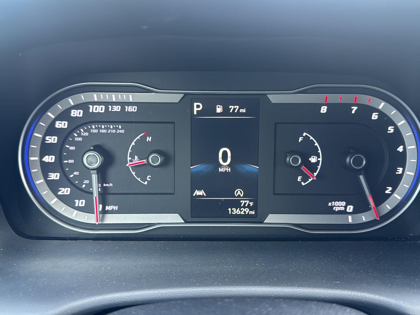 Used 2024 Intense Blue Hyundai SEL image 16