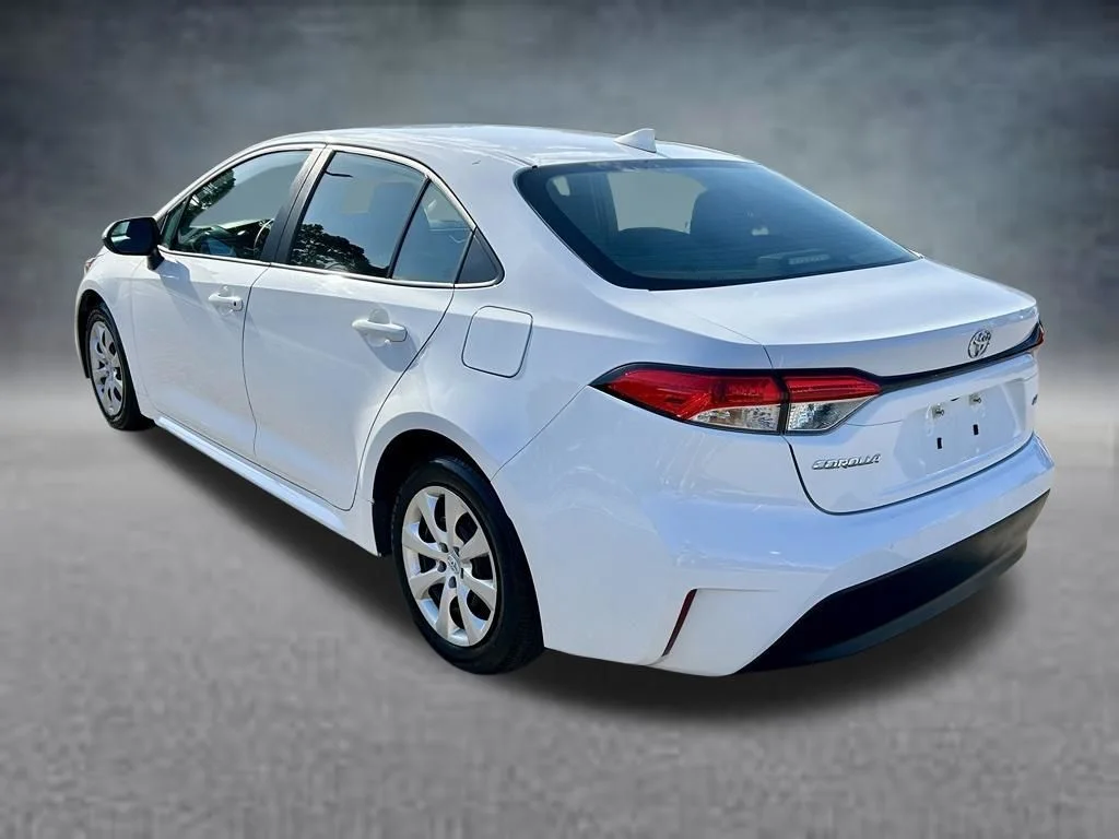 Used 2024 White Toyota LE image 8