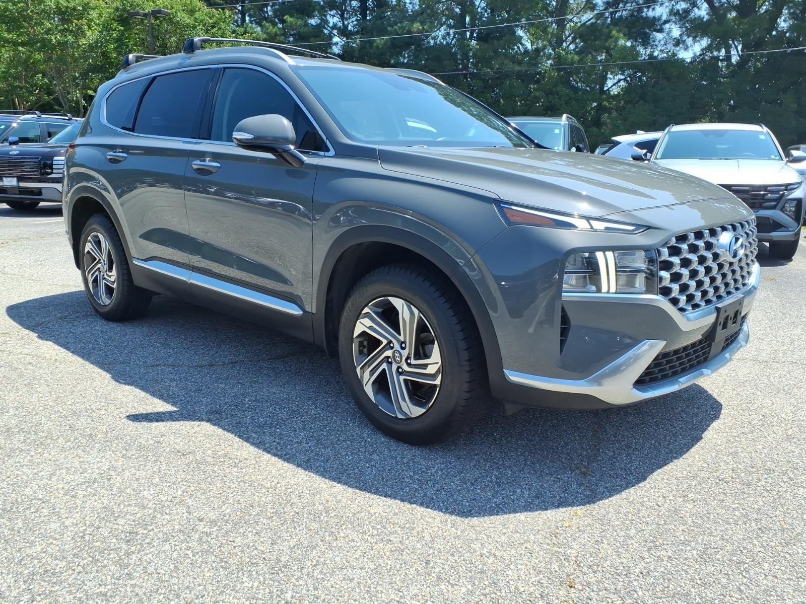 Used 2021 Hampton Gray Hyundai SEL image 4