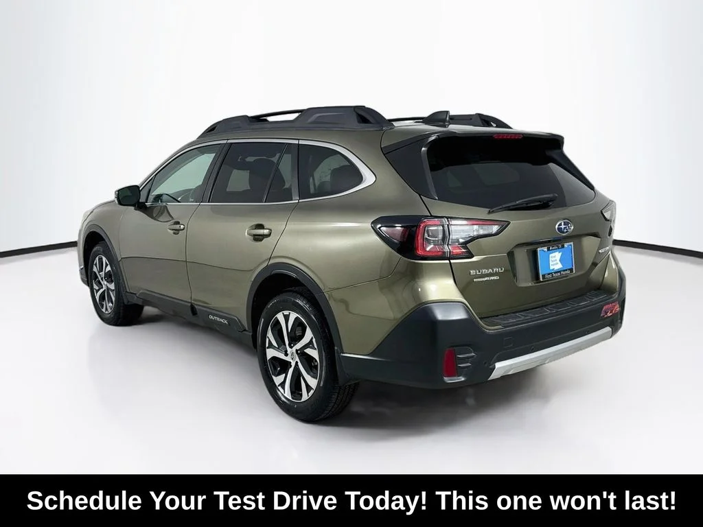 Used 2020 Green Metallic Subaru Limited image 6