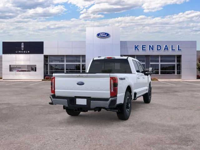 New 2026 White Metallic Ford Lariat image 8