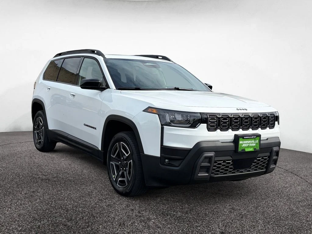 New 2026 Bright White Clear-Coat Exterior Paint Jeep Limited image 7