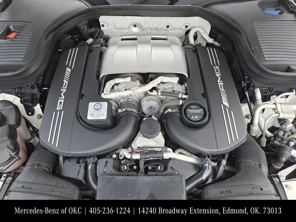 Used 2019 Polar White Mercedes-Benz GLC 63 AMG® image 22