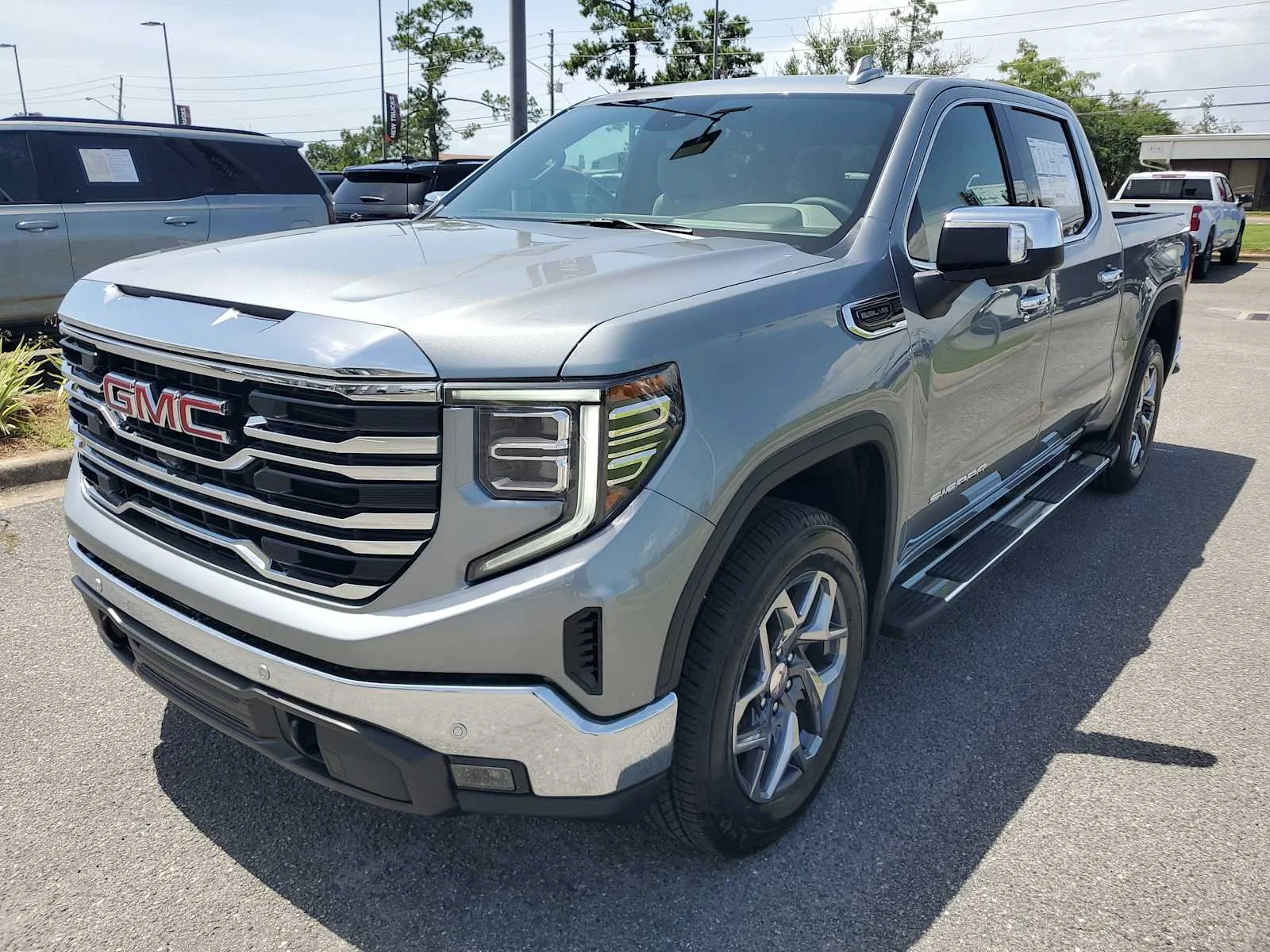 New 2026 Sterling Metallic GMC SLT image 1