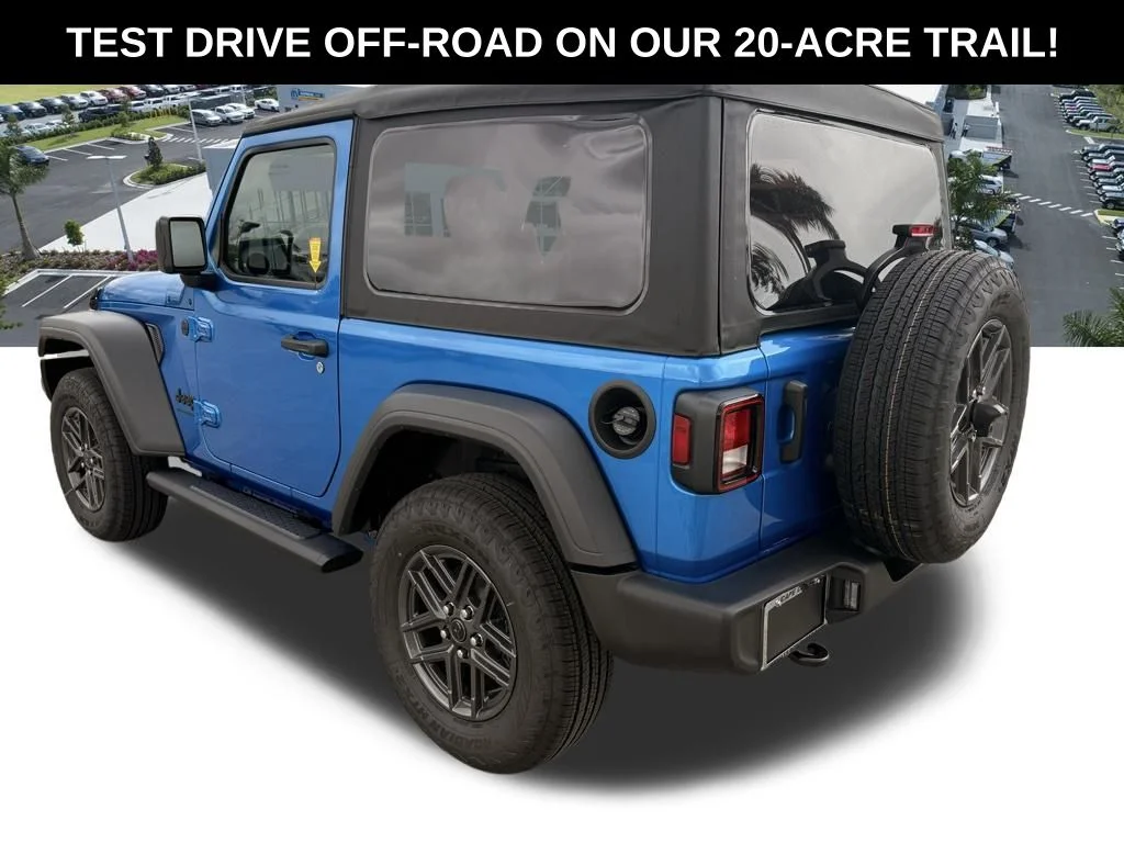 New 2026 Hydro Blue Pearl-Coat Exterior Paint Jeep Sport image 6